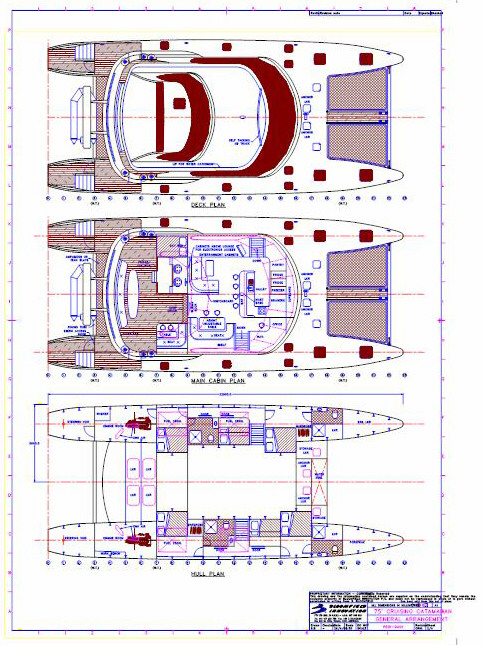 Bloomfield 75' Sail Floor Plan