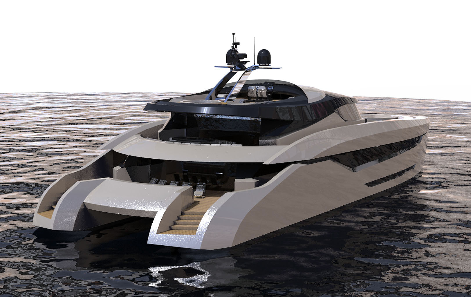 DesignIndustria 130' Power Catamaran