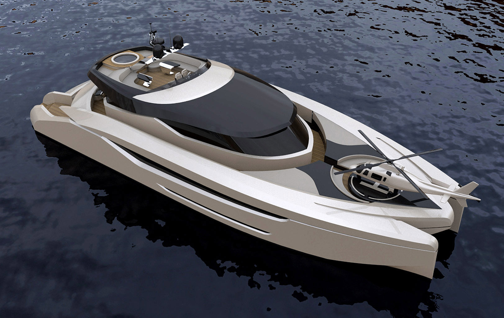 DesignIndustria 130' Power Catamaran