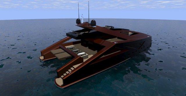 DesignIndustria 95' Power Catamaran