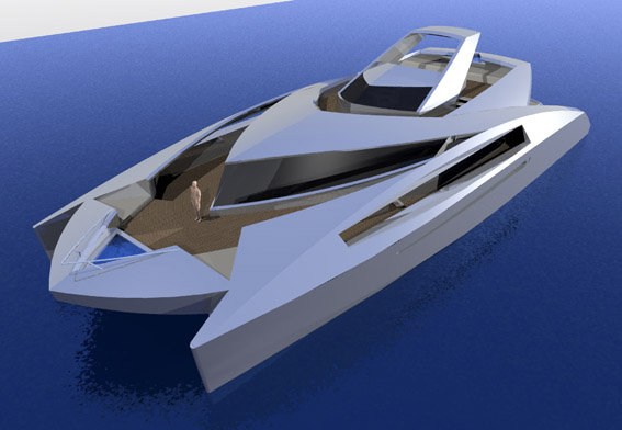 DesignIndustria 110' Power Catamaran