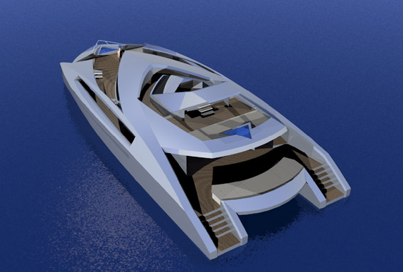 DesignIndustria 110' Power Catamaran