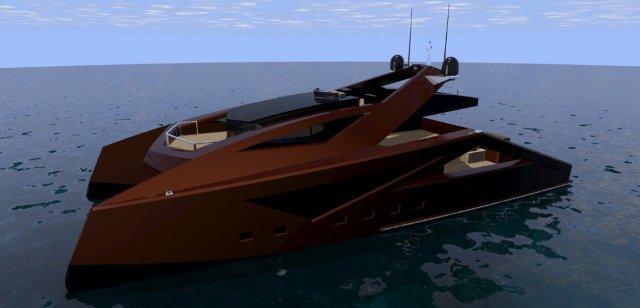 DesignIndustria- 95′ Power Catamaran