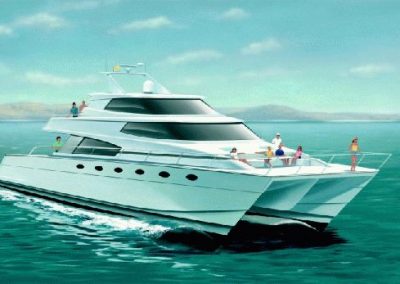 Malcolm Tennant- 72′ Power Catamaran